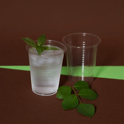 Биоразградима чаша за студени напитки 200 ml. от PLA стек 50 бр.
